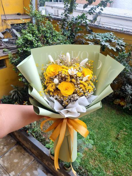 Ramo de Flores Secas - Delirio Florería