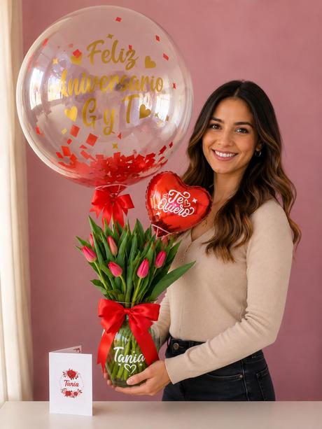 Florero Amor - Delirio Florería