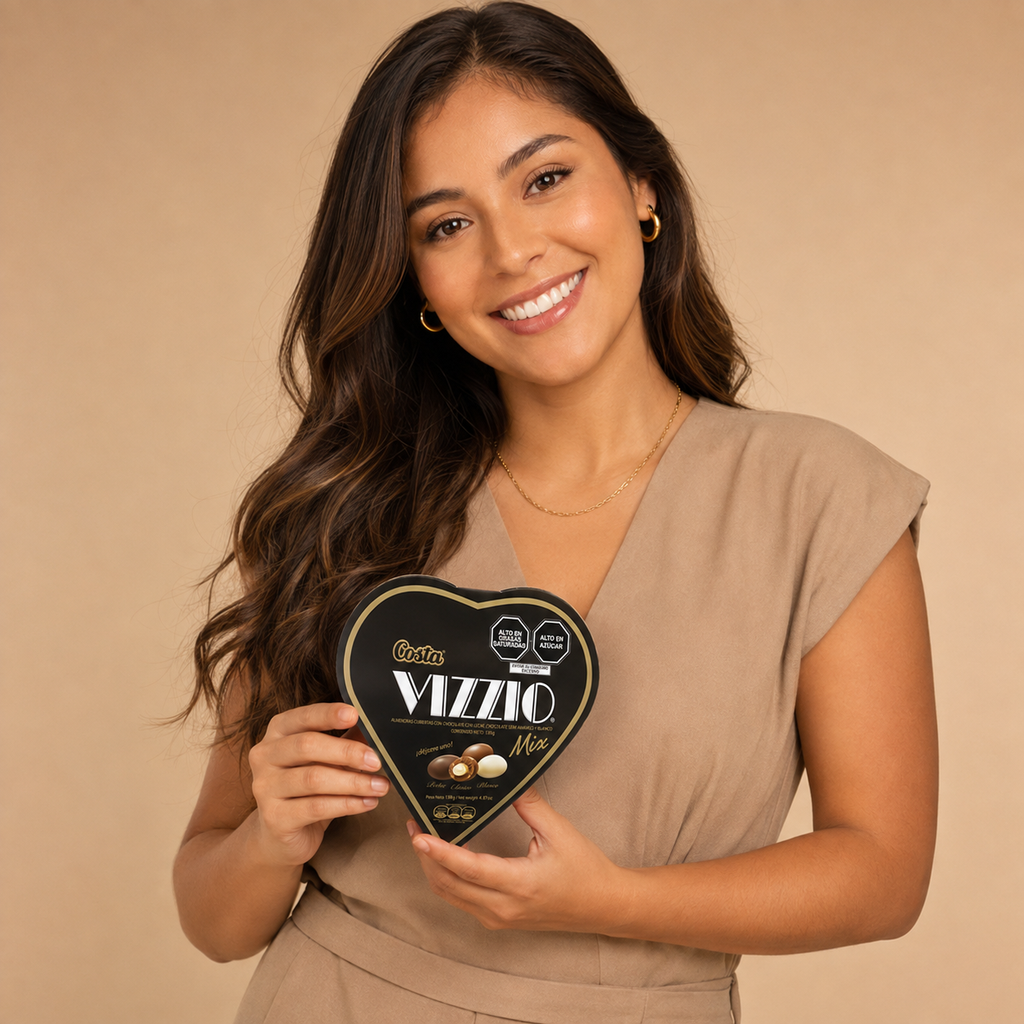 Chocolate Costa Vizzio Corazón Mix 105 g