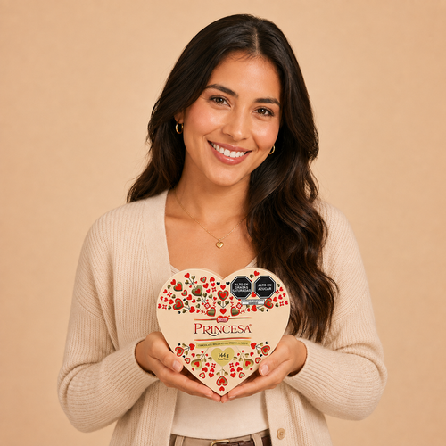 Chocolate Princesa Corazón 144 g