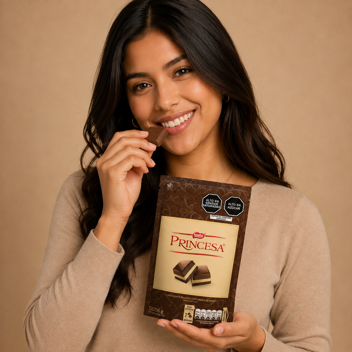 Bombones Princesa Doypack 144 g