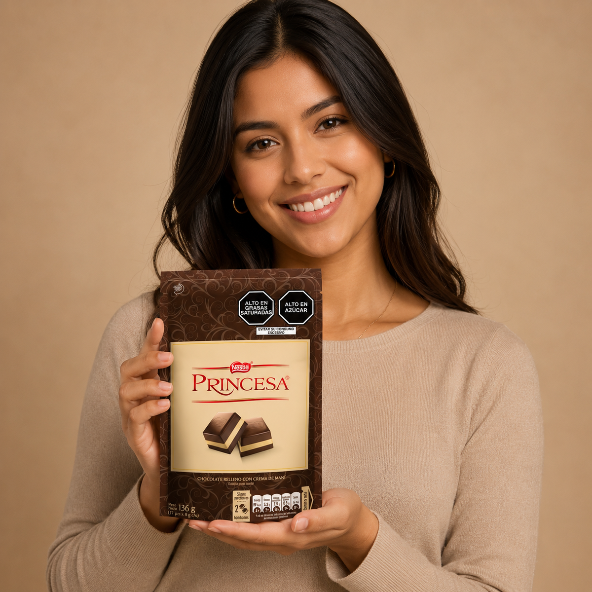 Bombones Princesa Doypack 144 g