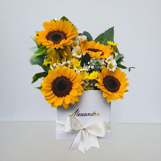 Box de Girasoles Personalizado - Modelo 1 - DELIRIO Florería