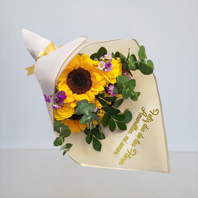 Ramo de Girasoles Personalizado - DELIRIO Florería